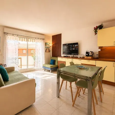 La Terrasse Bleue-parking Couvert-2 Min Plage-juan Les Pins