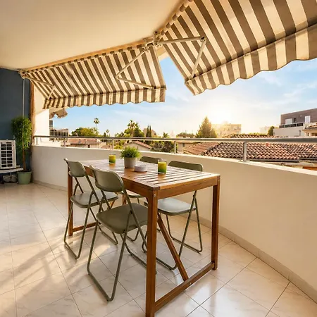 La Terrasse Bleue-parking Couvert-2 Min Plage-juan Les Pins *