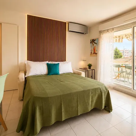 La Terrasse Bleue-parking Couvert-2 Min Plage-juan Les Pins Apartment Antibes